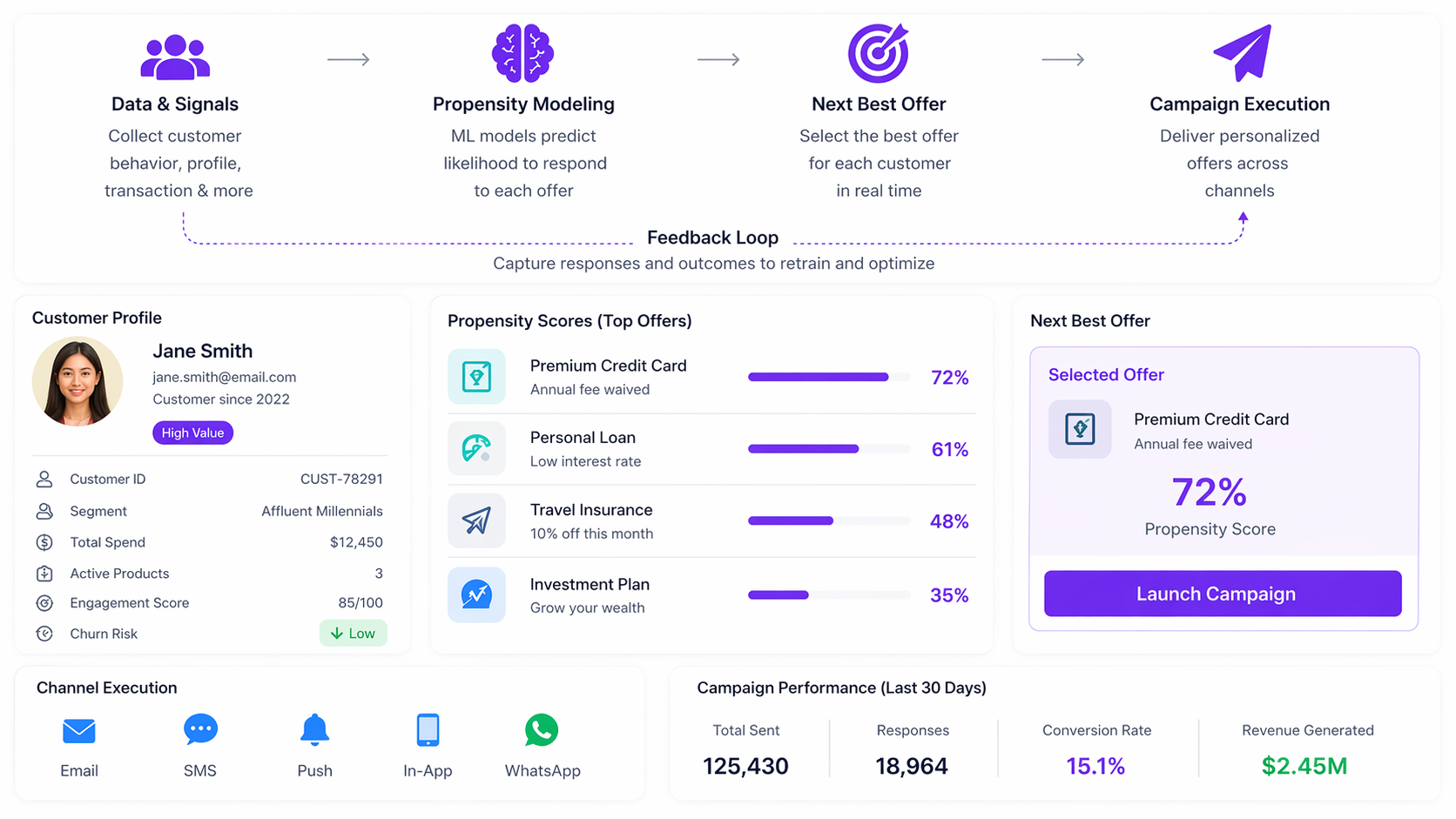 Next Best Offer & Campaign Optimization