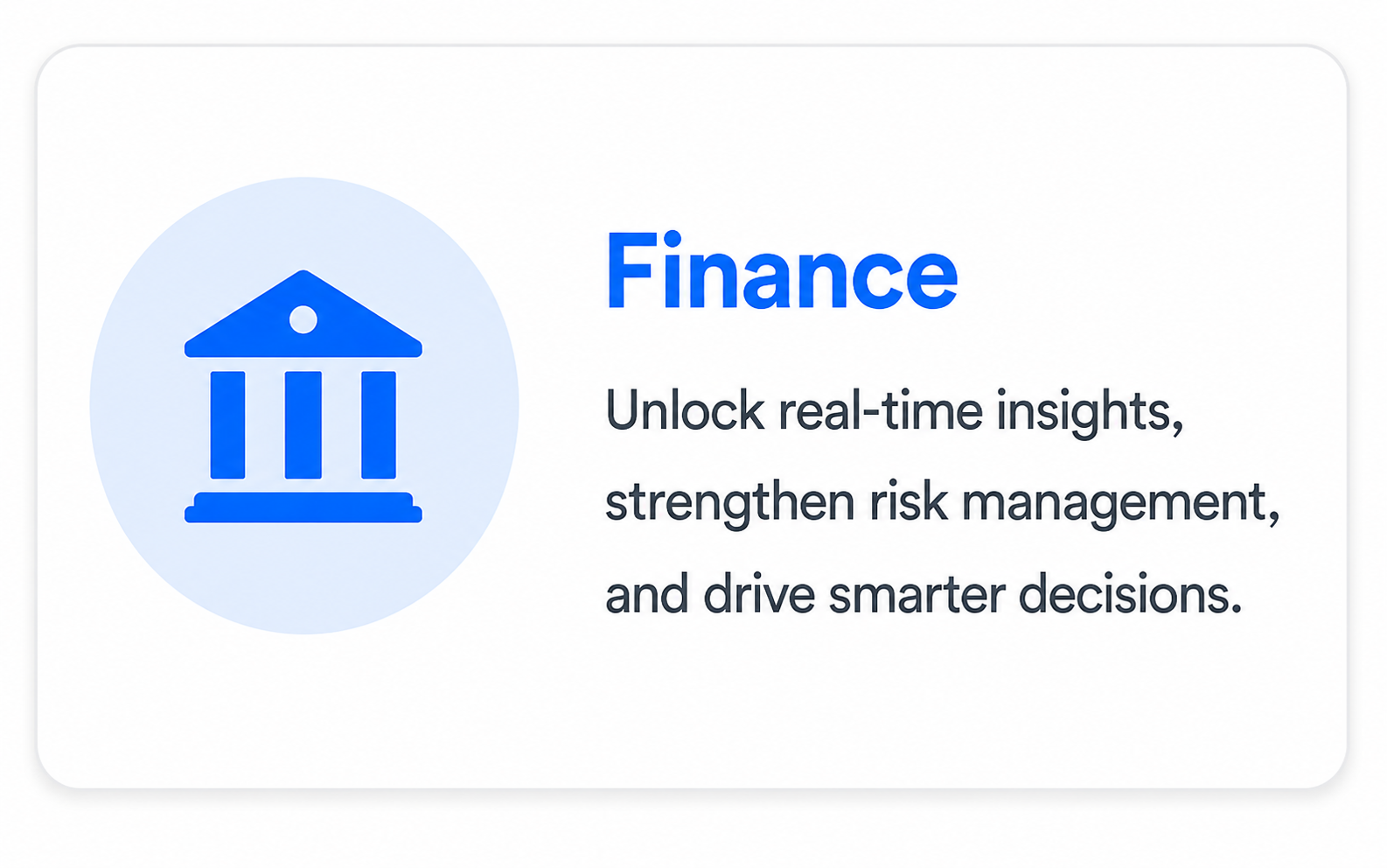 Finance